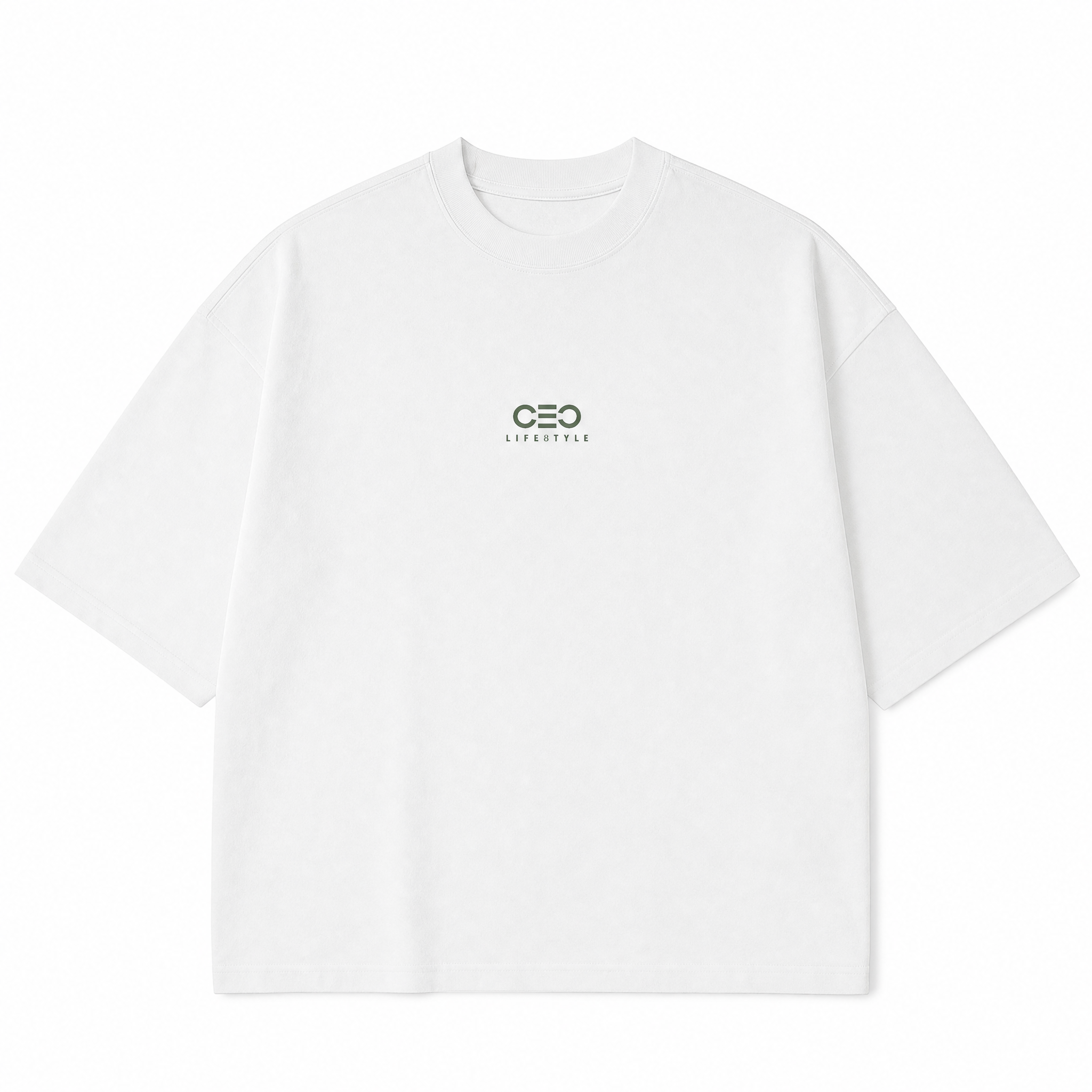 Doomscroll 'Away' Tee front, CEO Life8tyle logo